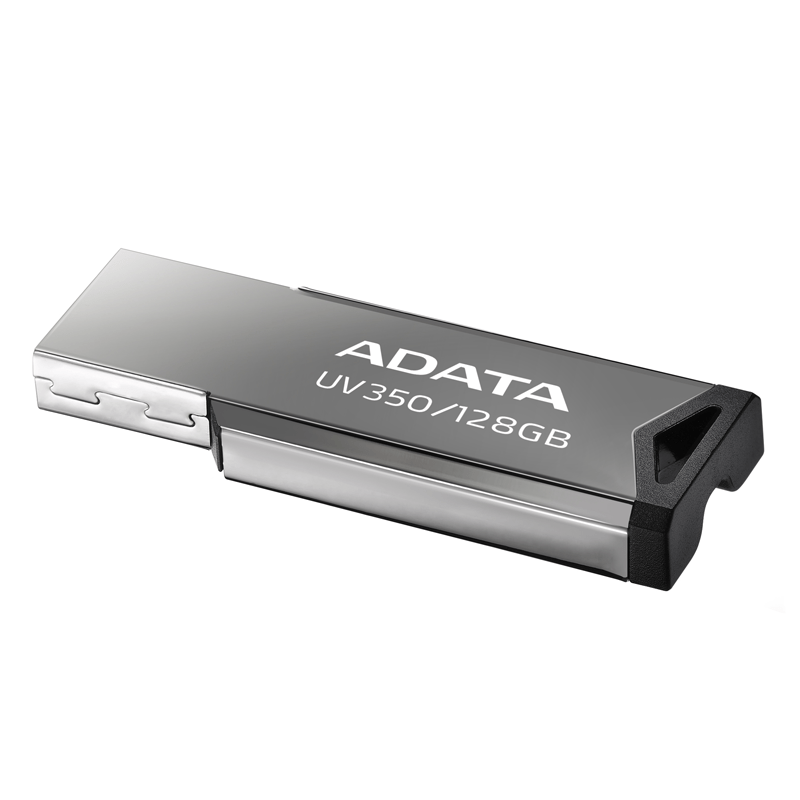 USB 128GB METALICA SILVER USB 3.2 – AUV350-128G-RBK – Roy Memory